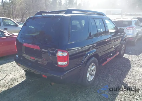 2004 Nissan Pathfinder Se z USA, uszkodzony, nr VIN JN8DR09X44W801786